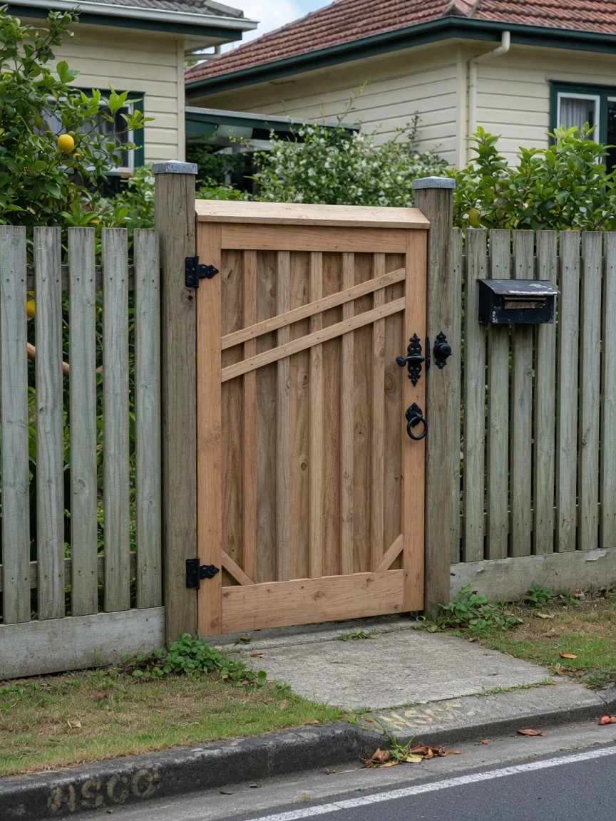 Example timber gate